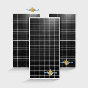 More efficient at converting sunlight into electricity.Tier 1 Yingli Monocrystalline Cell 660w 670w Distribution Solar Panels