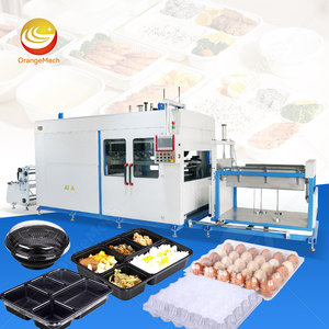 Máquina de termoformado al vacío ORME Industrial para bandejas de vivero, parachoques de automóviles y fabricación de vasos desechables transparentes de PET para jugo - Product Image 1