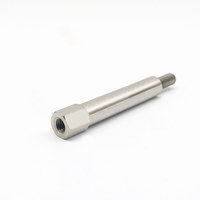 High Precision 304 Stainless Steel Double-Ended Studs Screw M6 M8 M10 M14 M16 M20 Dual Threaded Rod Bolts Plain Finish