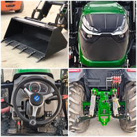 Nouveau Tracteur Agricole Autopropulsé 120 CV 4x4 avec Moteurs, Pompes, Engrenages, Composants Essentiels et Chauffage de Cabine - Prix Compétitif