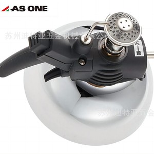 As One Miniatura Quemador Bunsen R-2001 con Encendido Electrónico, Lámpara de Gas de Acero Inoxidable, Japón - Product Image 1