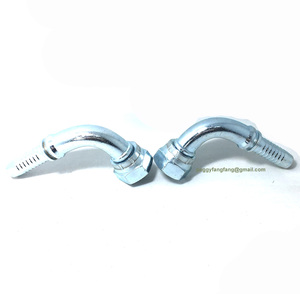 22611 BSP femmina 45 gradi raccordo tubo idraulico zinco placcato superficie di trattamento serie <span class=keywords><strong>DKR</strong></span> - Product Image 6