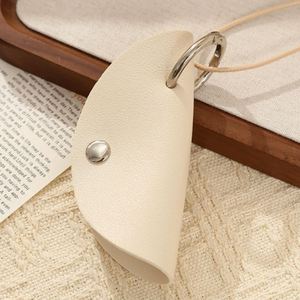 Wholesale Travel Neck Hanging Eyeglasses Storage Pouch <b>Glasses</b> <b>Case</b> Fashion Portable PU Leather Necklace Sunglasses Holder - Product Image 4