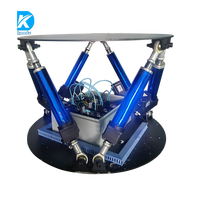 Simulateur de robot industriel 3/6DOF, moteur, boîte de vitesses, puissance 1 kW, 220V, garantie 1 an, capacité 350 kg, 2000x2000x1609MM