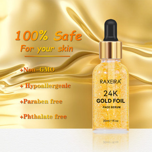Suero facial de oro de 24K, antiarrugas, líneas de luz, ácido hialurónico hidratante, esencia facial de oro de 24K, suero antienvejecimiento - Product Image 2