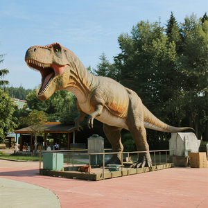 Pour <span class=keywords><strong>Jurassic</strong></span> <span class=keywords><strong>Park</strong></span> modèle Tyrannosaurus Rex animatronique d'intérieur grandeur nature pour les parcs à thème de centre commercial - Product Image 3