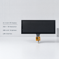 Pantalla Táctil IPS Ultra Ancha de 12.3 Pulgadas, Tipo Barra, 1920x720, Táctil Capacitiva, LVDS, para Panel de Instrumentos Automotrices