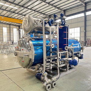 Hơi nước khử trùng ngang công nghiệp Nồi hấp máy cho thực phẩm - Product Image 2