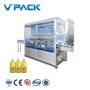 Automatic Sunflower Seed Oil & Olive Oil & Corn Oil For Edible Oil Filling Machine/Industrial Oil filling production line