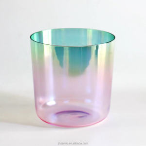 Cuencos Cantores de cristal de cuarzo esmerilado de 432Hz a B C <span class=keywords><strong>D</strong></span> E F <span class=keywords><strong>G</strong></span> Note Juego de 7 cuencos Cantores de cristal - Product Image 3