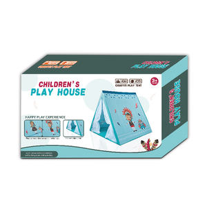 Tienda de campaña interior portátil para niños, casa de juegos para niños, <span class=keywords><strong>tipi</strong></span> para niñas, tiendas de campaña rosas - Product Image 2