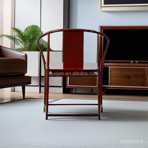 <span class=keywords><strong>Fauteuil</strong></span> urbain moderne en acier inoxydable avec coussin mobilier chinois élégant et rétro avec dossier - Product Image 4