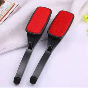 Spazzola per rimuovere lanugine magiche 3 pezzi spazzola per lanugine reversibile spazzola per peli di animali domestici rossa spazzola per lanugine riutilizzabile pelliccia di cane o gatto - Product Image 3