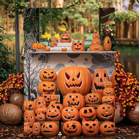 Usine directe Halloween décoration lumières Led citrouille éclairage crâne lumières chaîne fête de vacances décoratif citrouille lampe