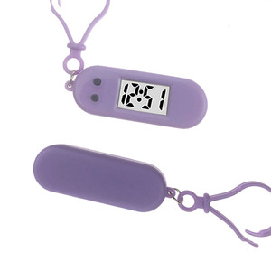 <b>Digital</b> LCD Keychain <b>Clock</b> Small Hanging Watch Battery Powered Timer For Students Exams Back To School - Product Image 3