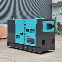 Générateur diesel à démarrage automatique 10kw 15kw 20kw 30kw avec panneau ATS triphasé refroidi par eau pour chantier de construction à distance
