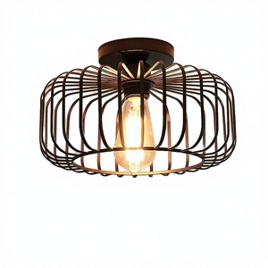 Lámparas de Araña LED Modernas y Creativas de Hierro, Base E26, Altura Ajustable, para Restaurante, Sala de Estar, Dormitorio, Cafetería, Diseño de Interiores - Product Image 3