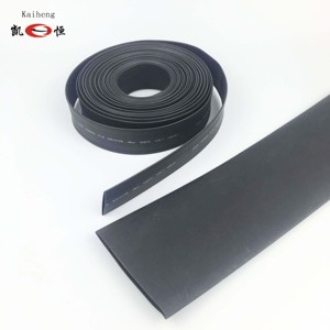 Imprimer Tube thermorétractable noir à paroi mince Tube thermorétractable basse tension 600V pour isolation électrique - Product Image 4