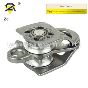 Elevador de Cable Deslizante de Doble Polea Ze'an para Escalada en Roca, Túnel, Equipo de Tracción Grande, Sin Hebilla, Sin Capacidad de Carga - Product Image 4