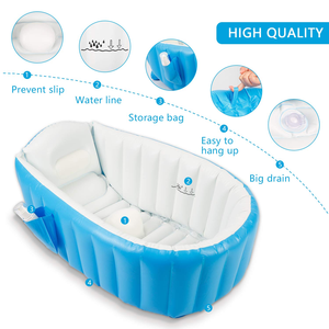 <span class=keywords><strong>Baignoire</strong></span> <span class=keywords><strong>gonflable</strong></span> Transparent pour bébé, <span class=keywords><strong>baignoire</strong></span> à air portable pour bébé - Product Image 5