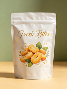 OEM PE <b>Plastic</b> Cat Food Packaging Bags: Large Size, Square Bottom, Resealable Zipper, Flat Handles, Made from Recycled Materials - Product Image 3