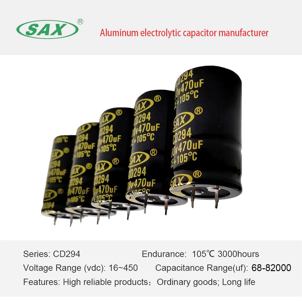 ｃｄ4 CD294 Snap-in Aluminum Electrolytic Capacitors