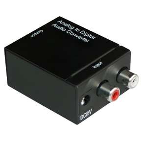 GC ตัวแปลงเสียงแบบอนาล็อกเป็นดิจิตอล <span class=keywords><strong>RCA</strong></span> L L/R เป็น Optical Coaxial Toslink อะแดปเตอร์ SPDIF ปลั๊กแอนด์เพลย์ - Product Image 3