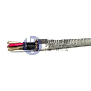 Testing instrument stainless steel temperature resistant thermocouple compensation wire cable