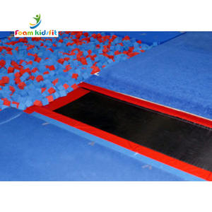 ZONWINXIN, suministro de fábrica, equipo de gimnasia personalizado, pista Tumbl enterrada, trampolín enterrado - Product Image 1