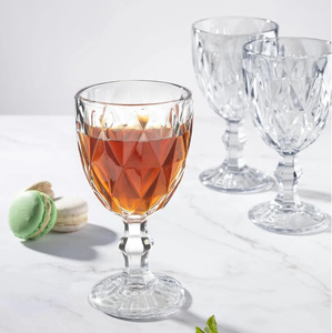 Vente en gros de <span class=keywords><strong>verres</strong></span> <span class=keywords><strong>à</strong></span> <span class=keywords><strong>vin</strong></span> rouge gaufrés rétro de style européen <span class=keywords><strong>verres</strong></span> <span class=keywords><strong>à</strong></span> flûte <span class=keywords><strong>à</strong></span> champagne épaissie de <span class=keywords><strong>couleur</strong></span> primaire <span class=keywords><strong>à</strong></span> <span class=keywords><strong>pied</strong></span> haut - Product Image 3