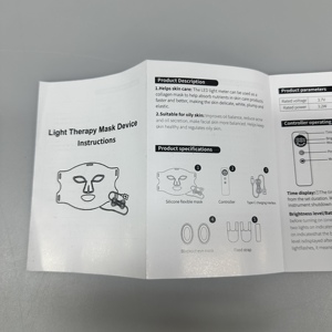 Herramientas Profesionales para el Cuidado de la Piel, Mascarilla Facial con Siete Modos, Material de Silicona ABS, Dispositivo Portátil Recargable de 2000mAh con Control Remoto para Mujeres - Product Image 2