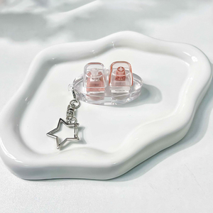 Tùy chỉnh Acrylic Keycaps sáng bấm vào móc khóa bấm vào Fidget Keychain nhiều màu sắc tùy chọn Stim đồ chơi căng thẳng cứu trợ Keyring - Product Image 2