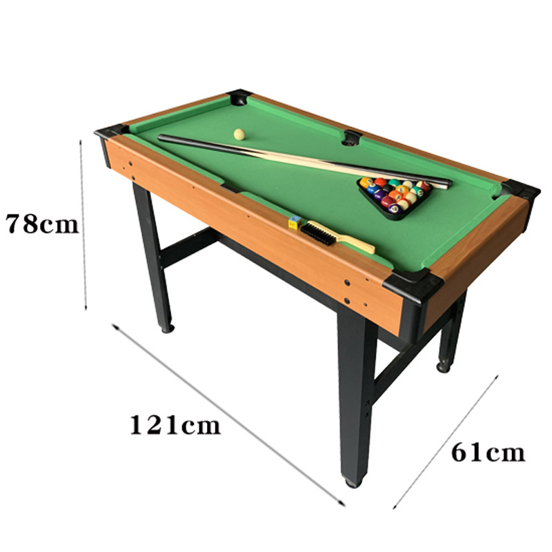 Table de billard à pieds hauts de 12 m