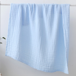 Couverture d'emmaillotage pour bébé Jianmu Qingyue, 110x110cm, en pur coton, gaze à six couches, couverture d'hiver pour nourrissons et jeunes enfants - Product Image 2