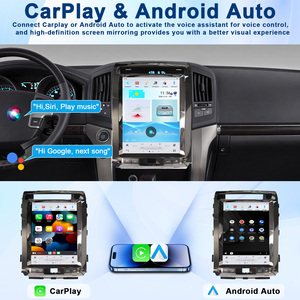 Estéreo para <span class=keywords><strong>Auto</strong></span> de 12.1 Pulgadas para Toyota Land Cruiser LC200 2008-2015, Reproductor Multimedia con Pantalla de Navegación, CarPlay Inalámbrico y Android <span class=keywords><strong>Auto</strong></span> - Product Image 3