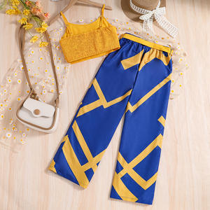 Conjunto <span class=keywords><strong>de</strong></span> <span class=keywords><strong>Ropa</strong></span> <span class=keywords><strong>de</strong></span> Verano 2024 <span class=keywords><strong>para</strong></span> <span class=keywords><strong>Adolescentes</strong></span>, Camiseta sin Mangas <span class=keywords><strong>para</strong></span> Chicas <span class=keywords><strong>Adolescentes</strong></span>, Pantalones Holgados, Traje Informal <span class=keywords><strong>para</strong></span> Vacaciones, Conjunto <span class=keywords><strong>de</strong></span> <span class=keywords><strong>Ropa</strong></span> <span class=keywords><strong>para</strong></span> Niñas - Product Image 2