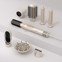 Sèche-cheveux brosse multi-styler 8-en-1 Uyisi, moteur sans balais 110 000 tr/min, auto-bouclant, ionique, lissage et bouclage à air chaud