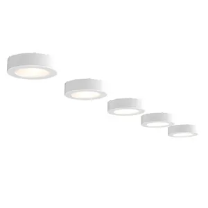 Mini foco Led empotrable para cocina, paquete de 5, 3W