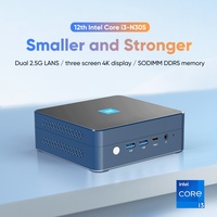 Mini PC de Bolsillo NUC de 12.ª Generación, I3 N305 N200 N100, DDR5, NVME, LAN Dual de 2.5G, PCIE3.0x4, 2xi226-V, Router Firewall, PC de Oficina, WiFi6