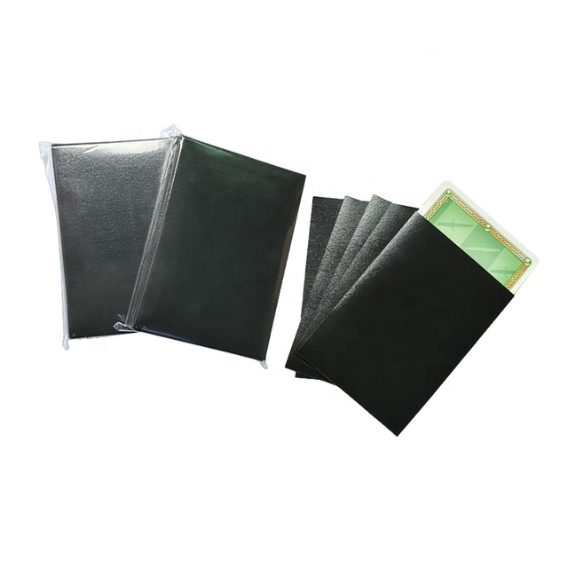Smooth Matte Glossy Matte TCG Card Sleeves Dragon Shield Textured Backing Card Holder Sleeves
