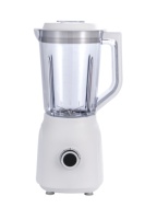 2023 nouveau design 500w mélangeur de fruits à support électrique mélangeur de jus à 2 vitesses avec pot en plastique de 1,5l avec broyeur et tasse à hacher