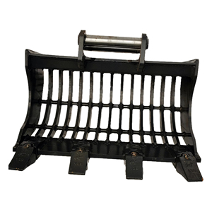 Bêche de démolition bibo 2026 en acier personnalisable pour mini-excavatrice de 1,2 tonne S30, bêche squelette de 500 mm - Product Image 1
