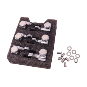 Tỷ Lệ 1:18 Khóa Tuner Cho Thuận Tay Phải-Chuỗi Đầu Máy Hình Bầu Dục Núm Chrome Kết Thúc Khóa Chuỗi Điều Chỉnh Nhạc Cụ Có Dây - Product Image 2