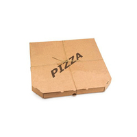 Boîte d'emballage alimentaire jetable écologique personnalisable pour pizza et gâteaux à emporter, boîte cadeau aseptique portable pour collations