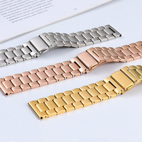 Nouvelles couleurs bracelet de montre en acier inoxydable bracelet de montre pour Huawei GT4 20mm 22mm bracelets de montre pour Samsung Watch6 Pro