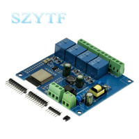 Module relais ESP32 WIFI BT BLE 1/2/4/8 canaux Alimentation AC90-250V/DC5-30V Carte de développement ESP32-WROOM