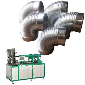 HVAC Hydraulic corrugated elbow duct forming machine