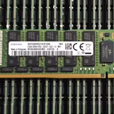M386A8K40CM2-CVFC0    64GB DDR4-2933Y /PC4-23400 RDIMM 288-Pin CL21 Quad Rank X4 ECC Registered Memory Module