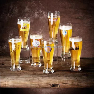 Verres à bière Teku en cristal soufflé à la main, 15 oz, incassables, compatibles lave-vaisselle, avec logo <span class=keywords><strong>personnalisé</strong></span>, pour brassages artisanaux, Pilsner, Pint - Product Image 3