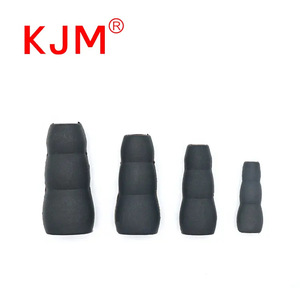Housse en caoutchouc rembourrée pour laisse de chien KJM, tailles S, M, L, XL, pour laisses d'animaux - Product Image 1